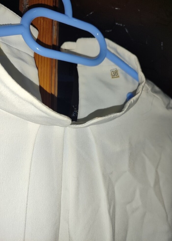 Beyaz gömlek <kadın tesettür - Görsel 2