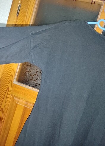 Siyah salaş tunik<kadın tesettür - Görsel 5