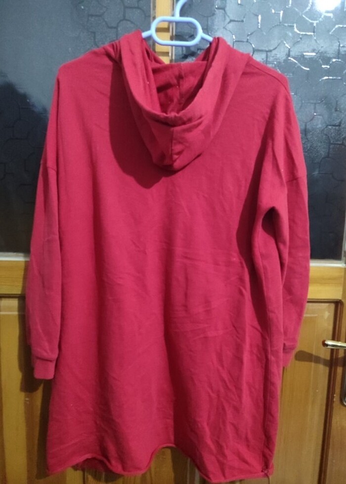 Kırmızı tunik <kadın tesettür - Görsel 4