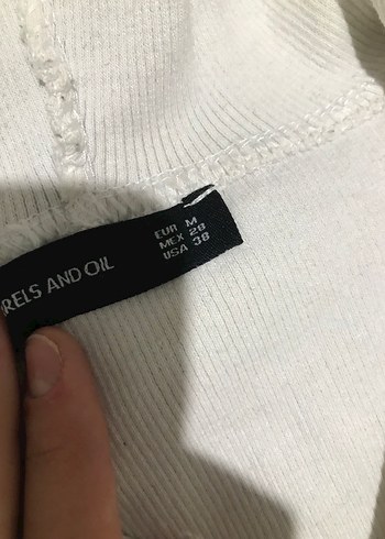 Fermuarlı Kapüşonlu crop - Görsel 3