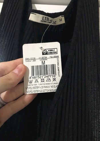 Siyah V Yaka Piliseli Kadın Triko Elbise - Görsel 2