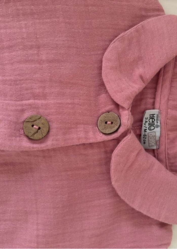 Hello Baby Müslin Tulum - Görsel 2