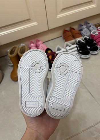 Beyaz Bebek Spor Ayakkabı - Görsel 4