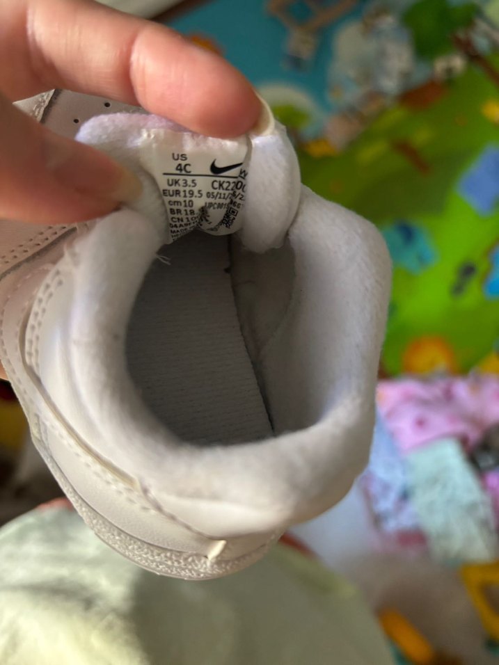 Nike Force 1 Crib Bebek İlk Adım Ayakkabısı - Görsel 3