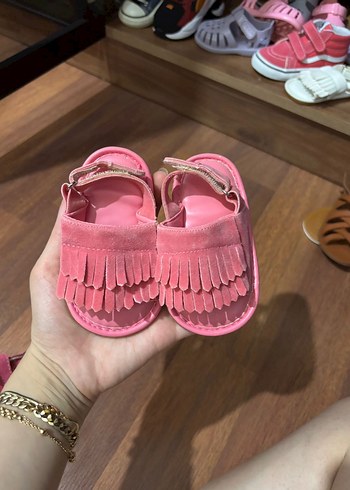 Püsküllü Beyaz Bebek İlk Adım Ayakkabısı - Görsel 4