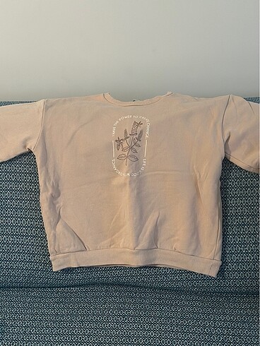 LC Waikiki Kız çocuk bisiklet yaka sweat