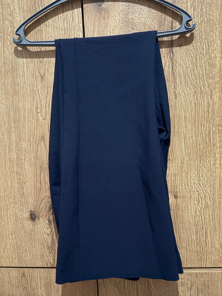 Lacivert Kadın Ofis Kumaş Pantolon - Görsel 2