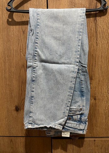 Gevşek Kesim Midi Kot Pantolon - Görsel 3