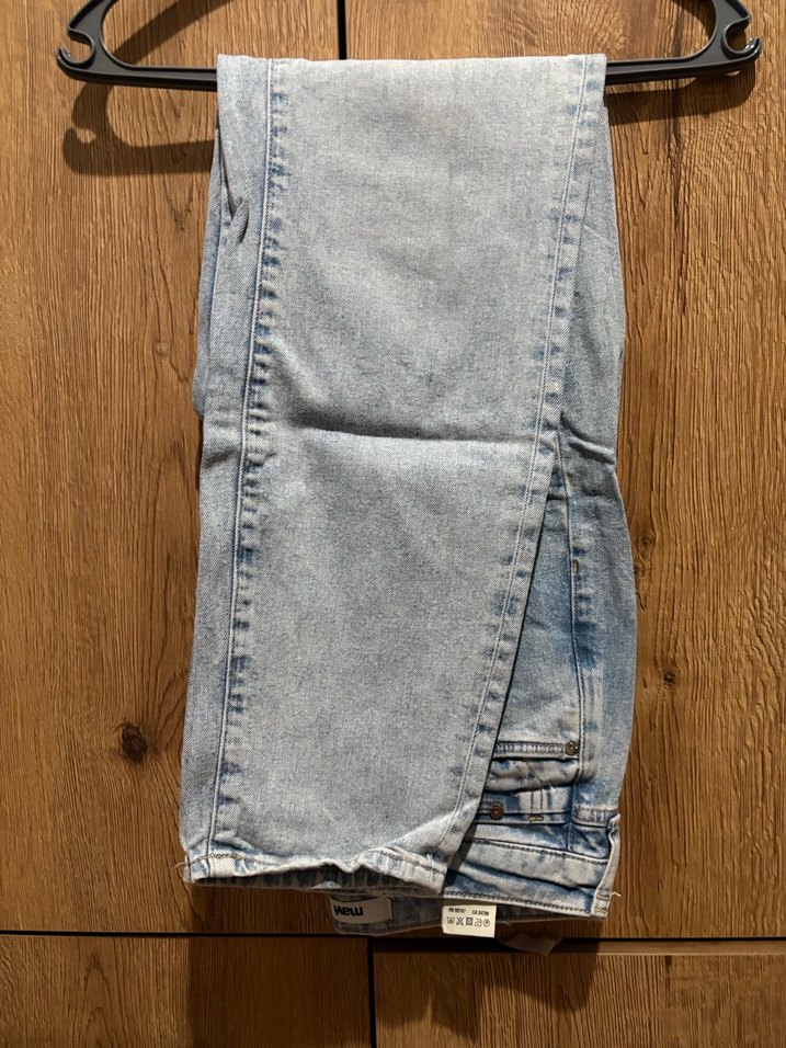 Gevşek Kesim Midi Kot Pantolon - Görsel 3