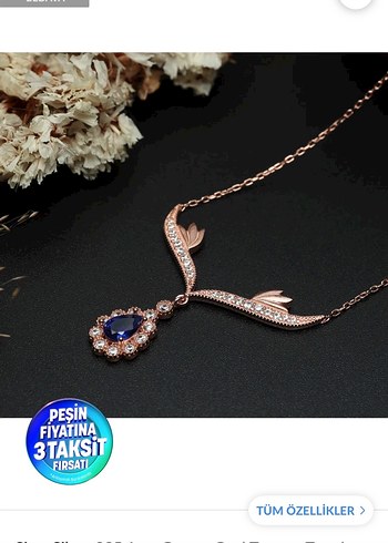 Altın Renkli Mini Zincir Detaylı Kadın Kolye - Görsel 2