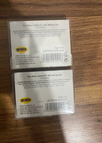 Çok Renkli Pastel Ruj Seti - Görsel 3