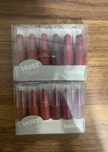 Çok Renkli Pastel Ruj Seti - Görsel 2