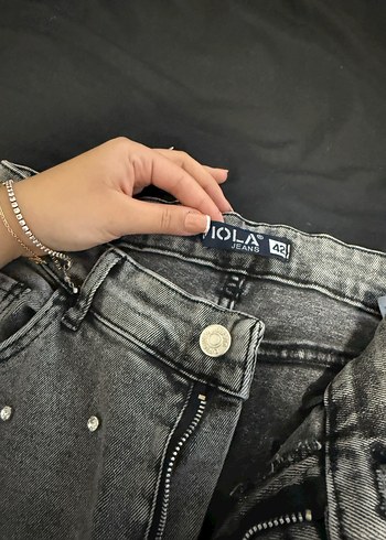 42 Beden Taşlı pantolon