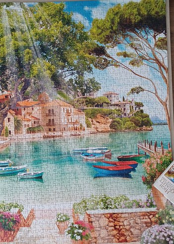 Renkli Manzara Temalı Puzzle. - Görsel 3