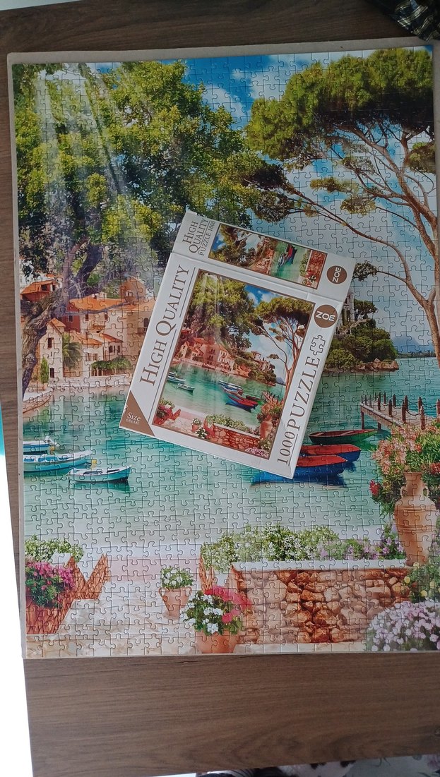 Renkli Manzara Temalı Puzzle. - Görsel 2