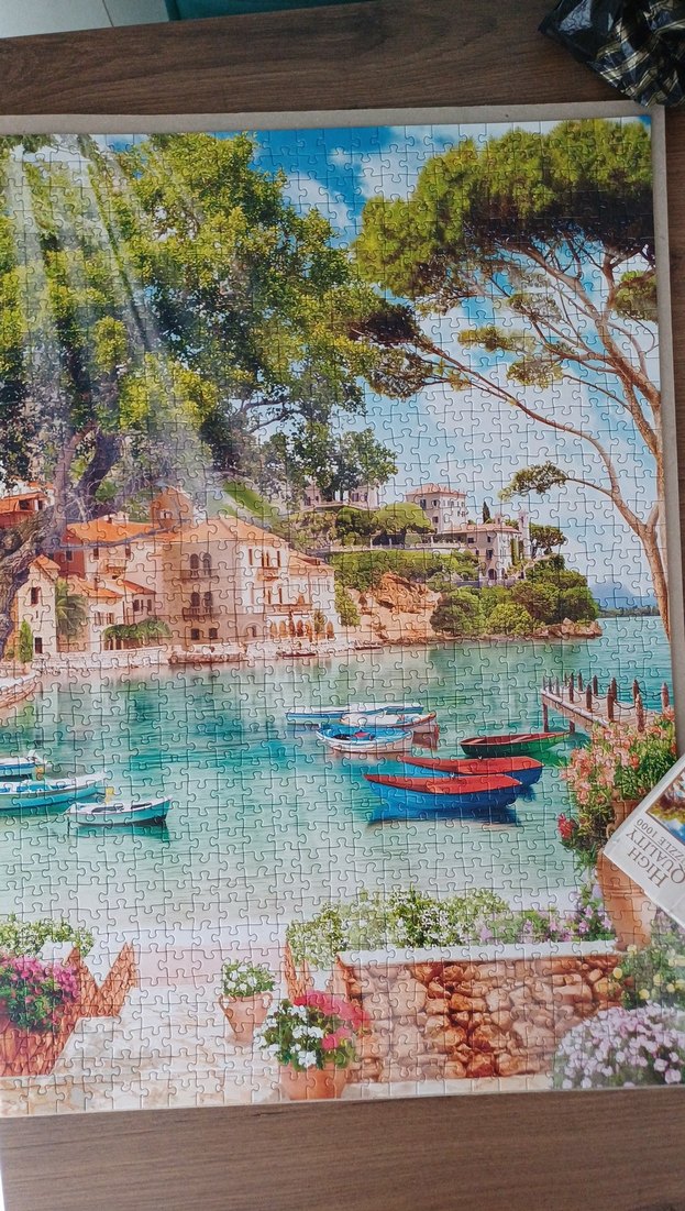 Renkli Manzara Temalı Puzzle. - Görsel 3