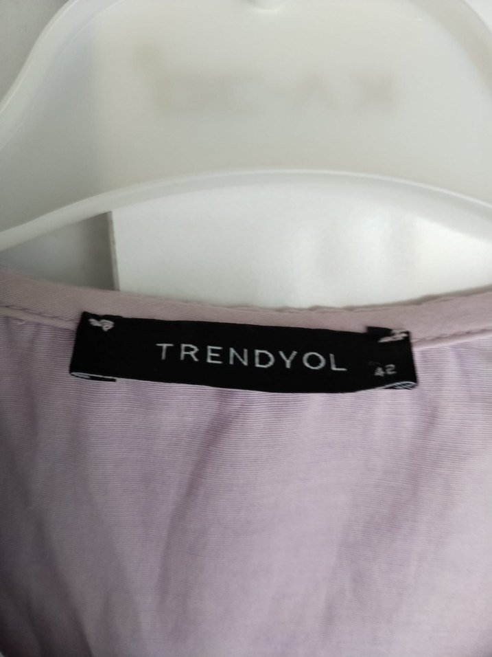 Düğmeli Lila Gömlek - Görsel 3