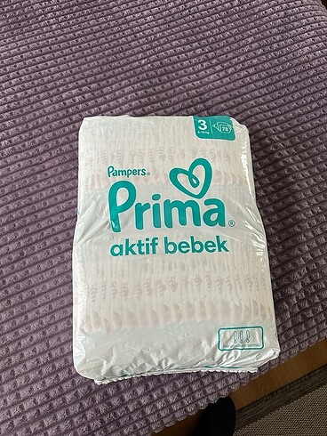 Prima Aktif bebek 3 numara 1 paket 78 adet
