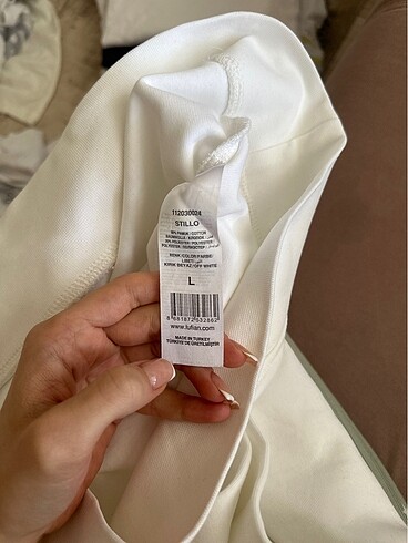l Beden beyaz Renk Lufian Sweatshirt