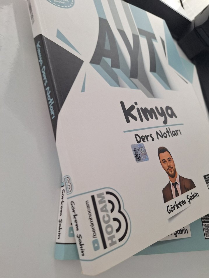 Görkem Şahin AYT Kimya Ders Notları ve Soru Bankası - Görsel 3