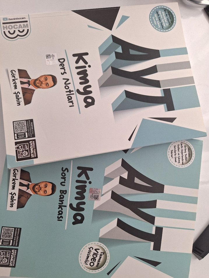 Görkem Şahin AYT Kimya Ders Notları ve Soru Bankası - Görsel 2