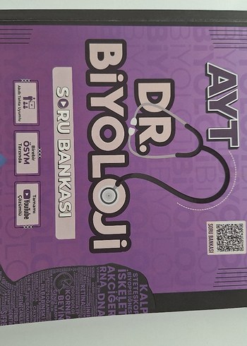 TYT Biyoloji -Biyotek Yayınları + dr Biyoloji AYT soru bankası - Görsel 2