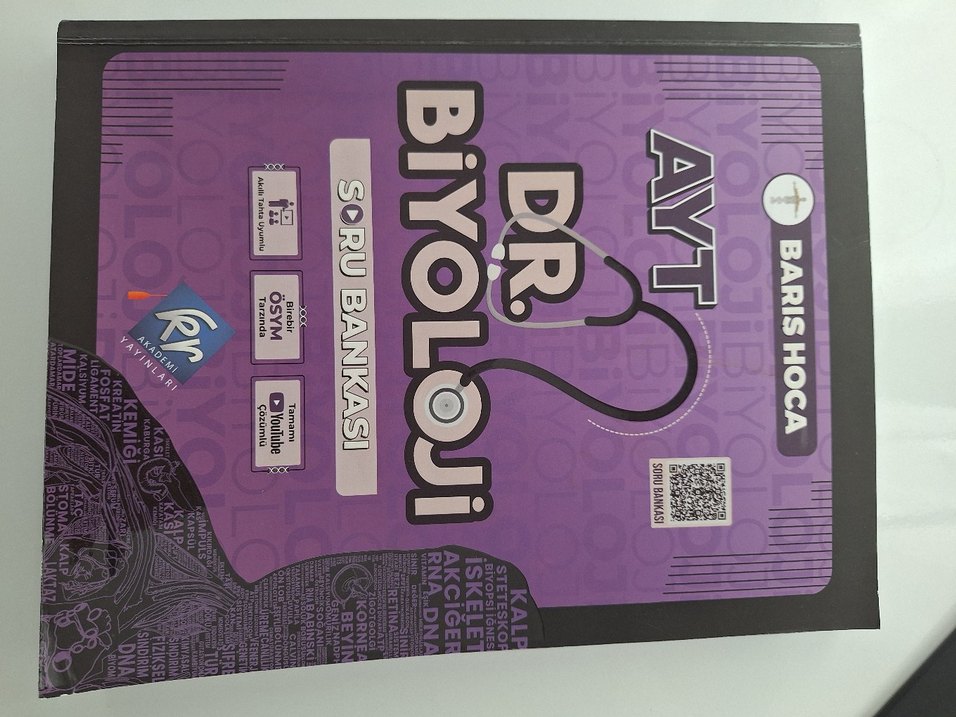 TYT Biyoloji -Biyotek Yayınları + dr Biyoloji AYT soru bankası - Görsel 2