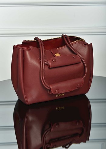  Beden LOEWE - Small Madrid Bag Siyah Deri Kadın Çanta