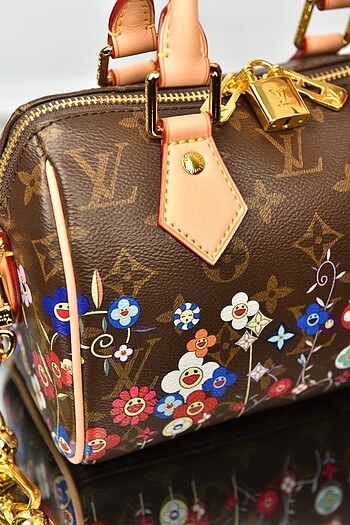 Beden kahverengi Renk LOUIS VUITTON - LV x TM Speedy Bandouliere 20 Bag