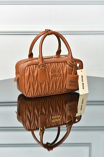 Miu Miu MIUMIU - Arcadie Matelasse Nappa Leather Bag