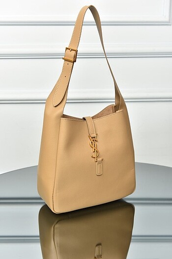 Beden siyah Renk YVES SAINT LAURENT - LE 5 A 7 Suple Small Grained Leather Bag