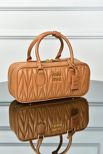 Miu Miu MIUMIU - Arcadie Matelasse Nappa Leather Bag