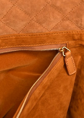 YVES SAINT LAURENT - Icare in Shearling 
 Detaylı Kadın Çanta - Görsel 15