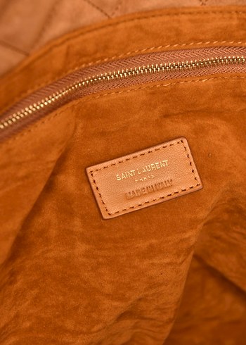 YVES SAINT LAURENT - Icare in Shearling 
 Detaylı Kadın Çanta - Görsel 14