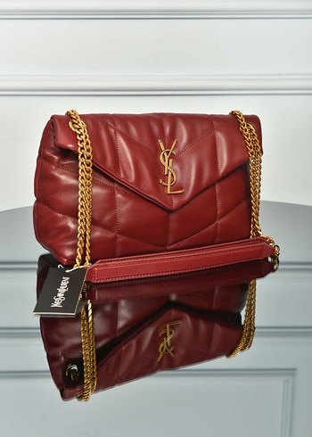 YVES SAINT LAURENT Puffer Bag 
Zincir Siyah Deri Kadın Çanta - Görsel 6