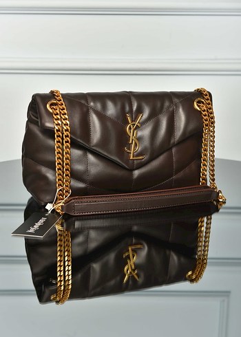 YVES SAINT LAURENT Puffer Bag 
Zincir Siyah Deri Kadın Çanta - Görsel 5