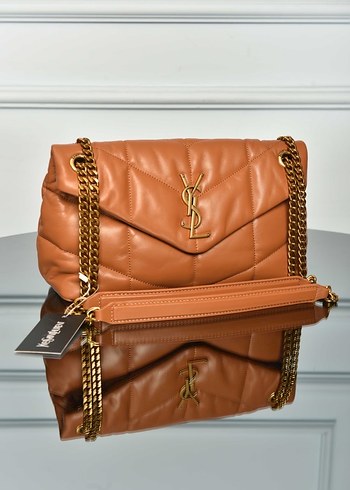 YVES SAINT LAURENT Puffer Bag 
Zincir Siyah Deri Kadın Çanta - Görsel 4