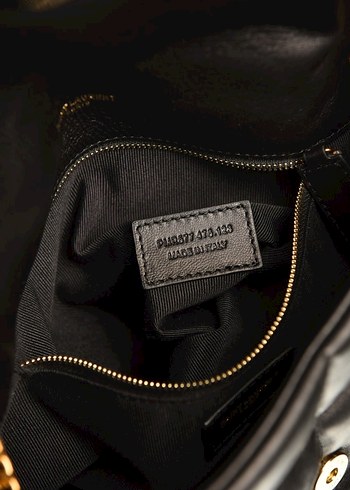 YVES SAINT LAURENT Puffer Bag 
Zincir Siyah Deri Kadın Çanta - Görsel 18