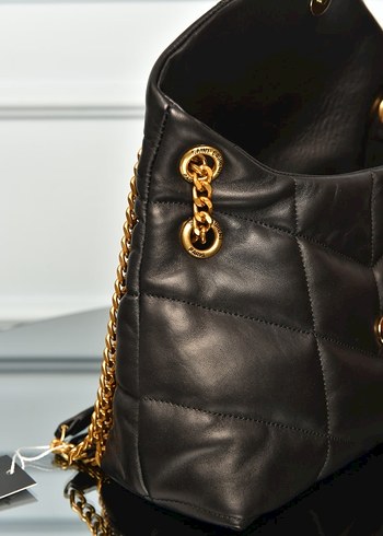YVES SAINT LAURENT Puffer Bag 
Zincir Siyah Deri Kadın Çanta - Görsel 15