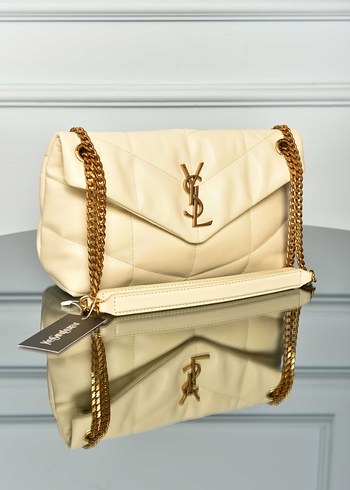 YVES SAINT LAURENT Puffer Bag 
Zincir Siyah Deri Kadın Çanta - Görsel 8