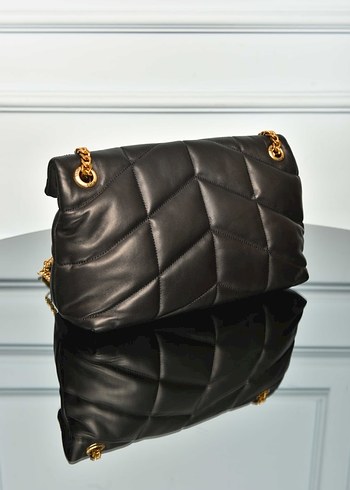 YVES SAINT LAURENT Puffer Bag 
Zincir Siyah Deri Kadın Çanta - Görsel 10