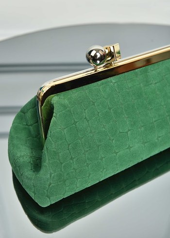 JACQUEMUS - The Salon Clutch
Yeşil Süet Kadın Çanta - Görsel 6