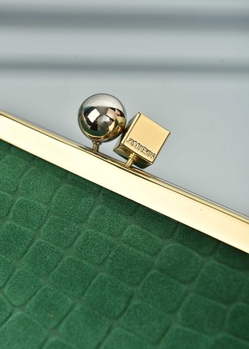 JACQUEMUS - The Salon Clutch
Yeşil Süet Kadın Çanta - Görsel 5