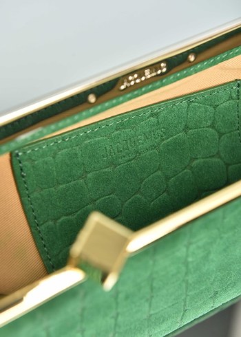 JACQUEMUS - The Salon Clutch
Yeşil Süet Kadın Çanta - Görsel 10