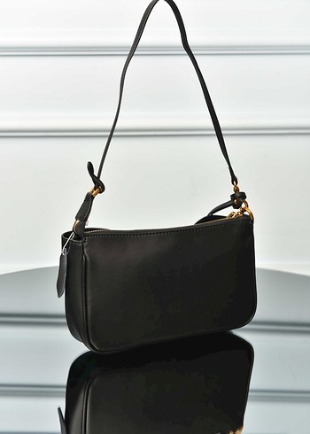 BALENCIAGA - Women's Rodeo Sling Pochette Siyah Deri Kadın Çanta - Görsel 5