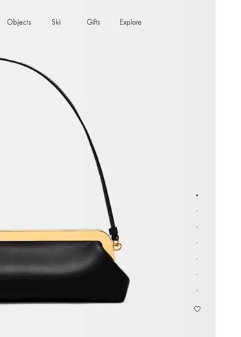 JACQUEMUS - The Salon Clutch 
 Siyah Deri Kadın Clutch Çanta - Görsel 13