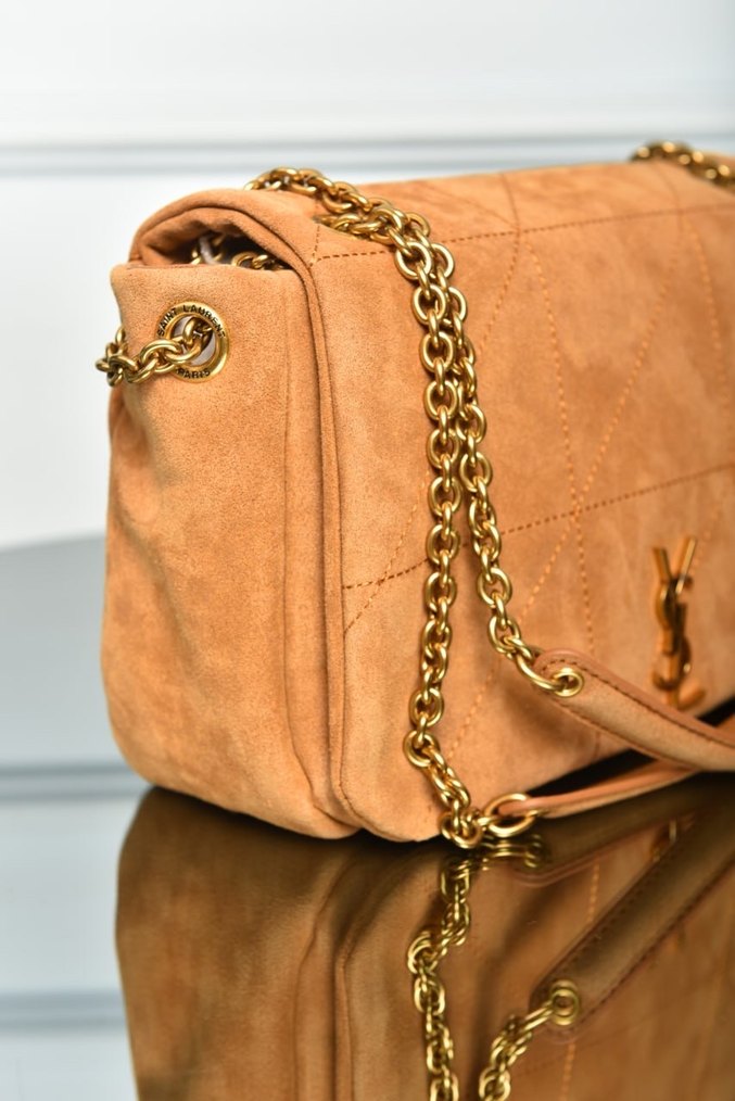 YVES SAINT LAURENT - Jamie 4.3 in Suede 
 Süet Kadın Çanta - Görsel 4