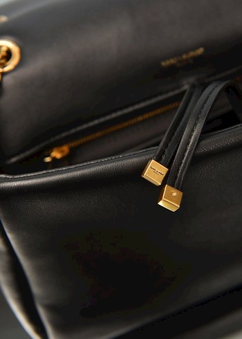 YVES SAINT LAURENT - Jamie 4.3 Lambskin Siyah Deri Kadın Çanta - Görsel 11