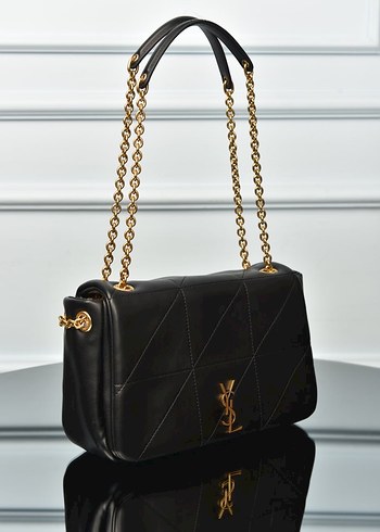 YVES SAINT LAURENT - Jamie 4.3 Lambskin Siyah Deri Kadın Çanta - Görsel 2