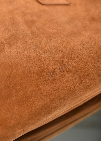 THE ATTICO - La Passeggiata Medium Women's Suede Bag Kadın Çanta - Görsel 7